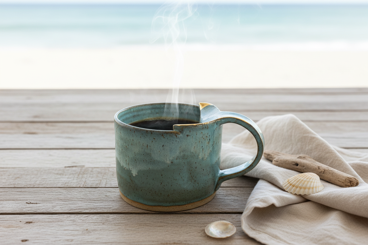 Whale Tail Mug Lifestyle - Alternate