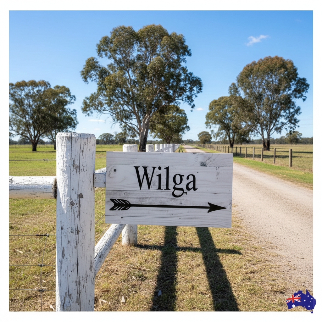 Wilga lifestyle sign