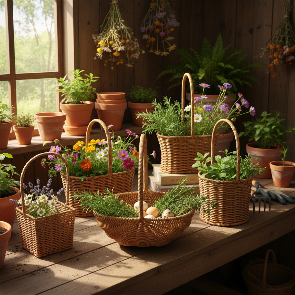 Woven Baskets — Garden Shed