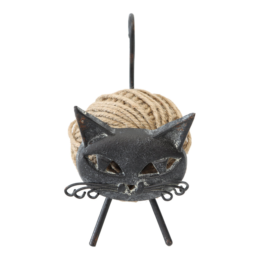 String Holder Rustic Cat - The Renmy Store