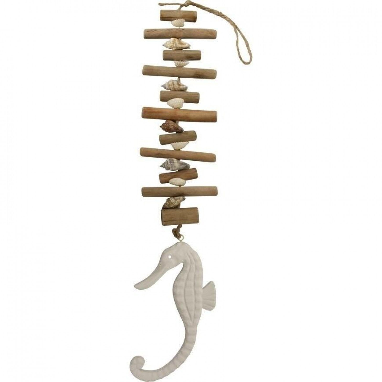 Seahorse Shells Driftwood Hanging Décor - The Renmy Store Homewares & Gifts 