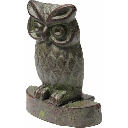 Owl Cutie Cast Iron Metal Door Stop Stopper Wedge - The Renmy Store Homewares & Gifts 
