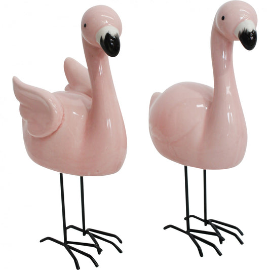 Flamingo Pretty Set of 2 - The Renmy Store Homewares & Gifts 