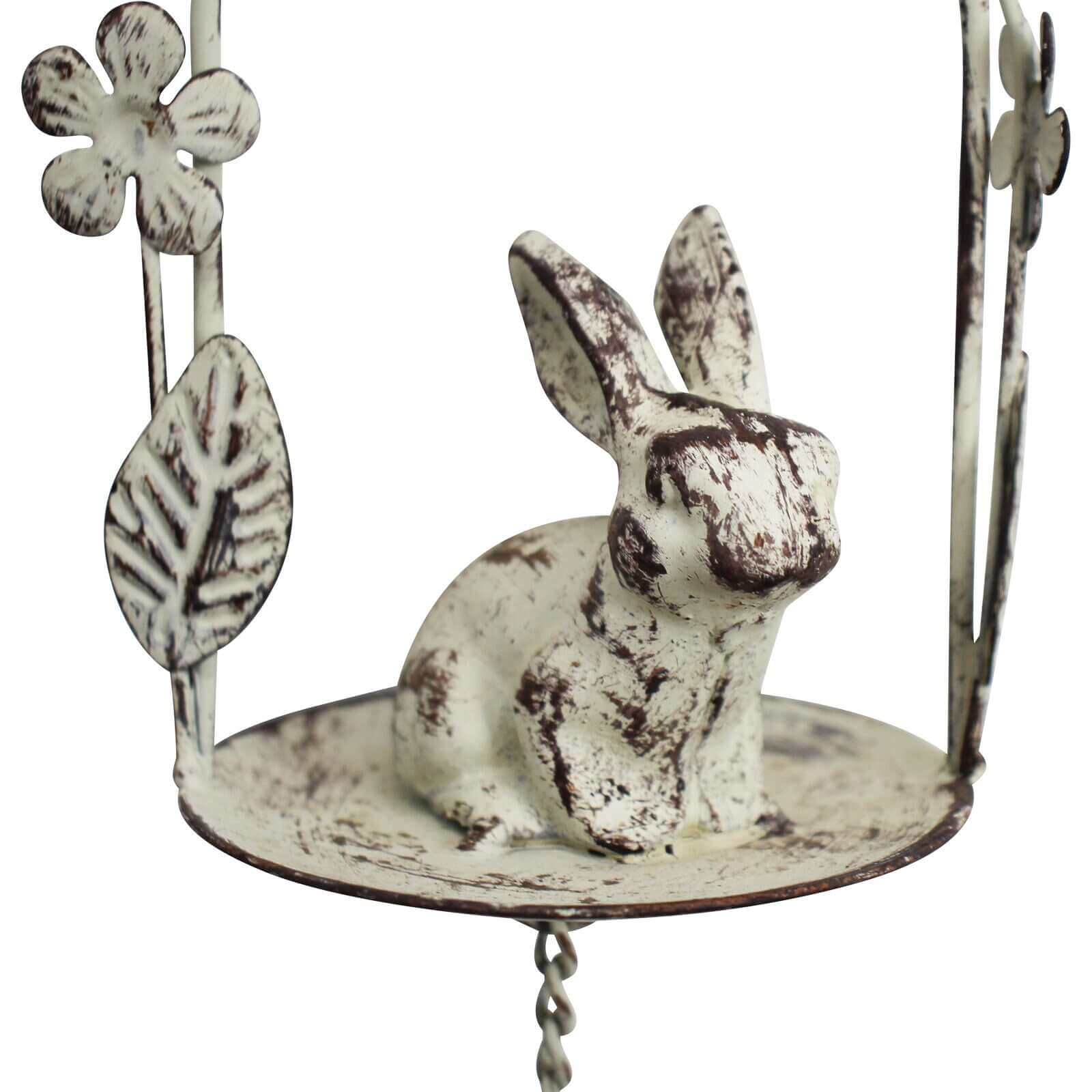Bell Chime Rabbit Vintage Shabby Chic - The Renmy Store Homewares & Gifts 