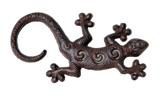 Gecko Lizard Cast Iron Rustic Harold - The Renmy Store Homewares & Gifts 