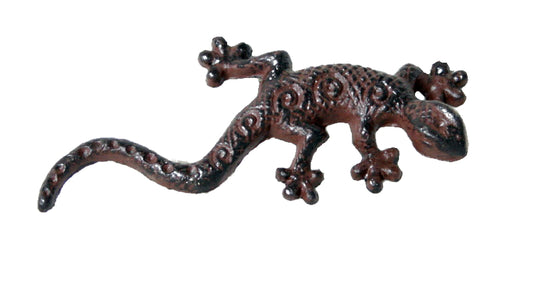 Gecko Lizard Cast Iron Rustic Bright - The Renmy Store Homewares & Gifts 