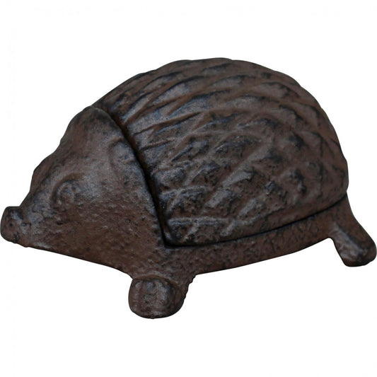 Key Hide Hedgehog Rustic Cast Iron - The Renmy Store Homewares & Gifts 