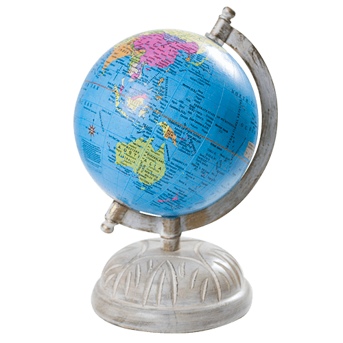 World Globe French Provincial
