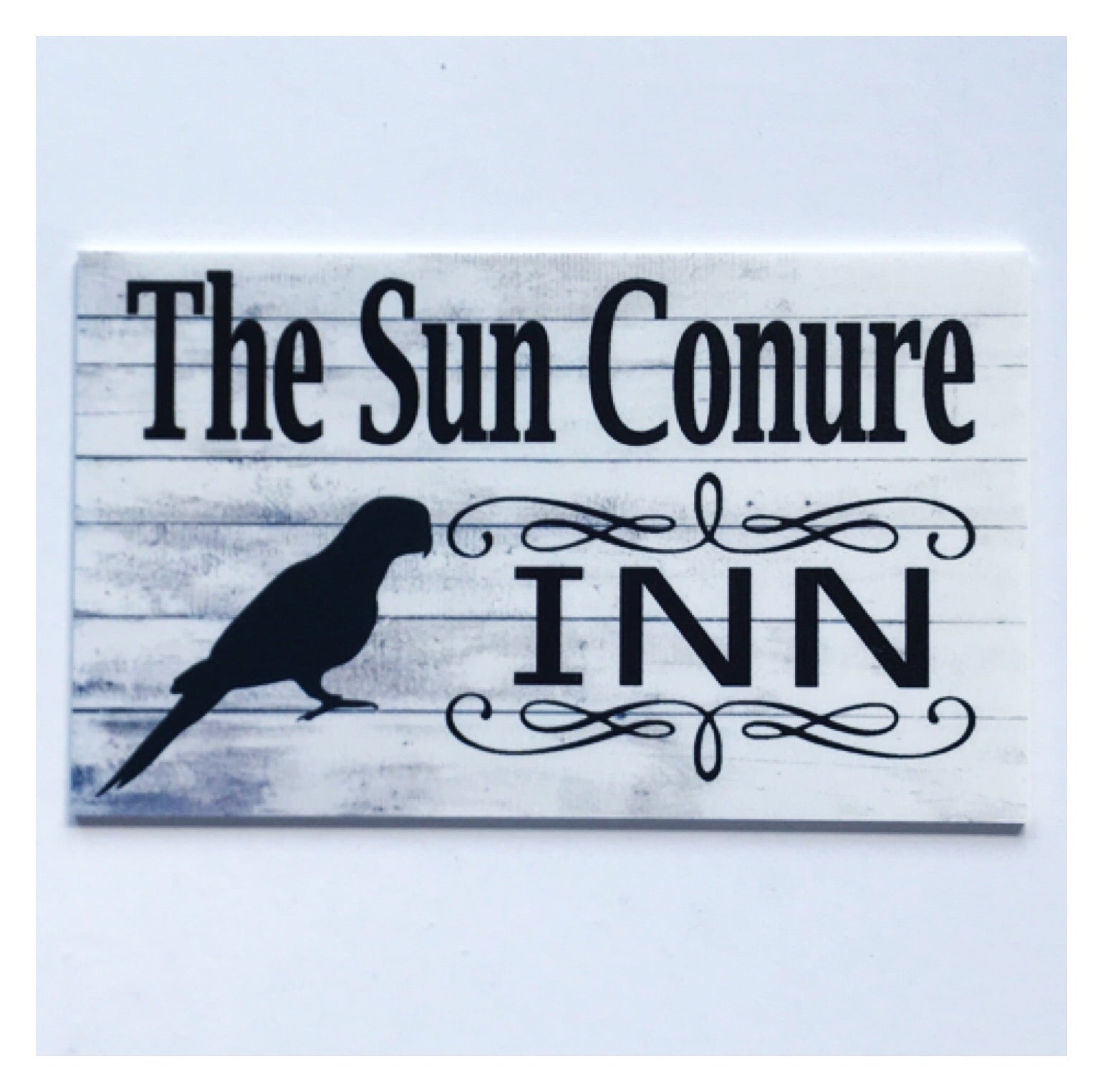 Sun Conure Bird Inn Bird Sign