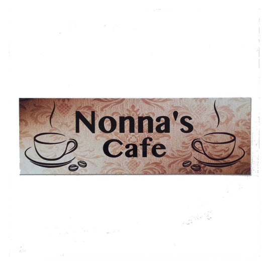 Custom Personalised Cafe Vintage Coffee Sign