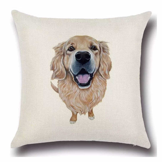 Cushion Pillow Dog Labrador Golden Retriever