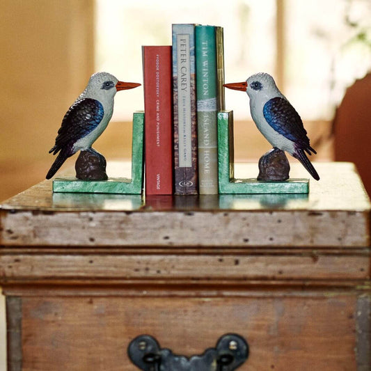 Book Ends Bookend Kookaburra Bird - The Renmy Store