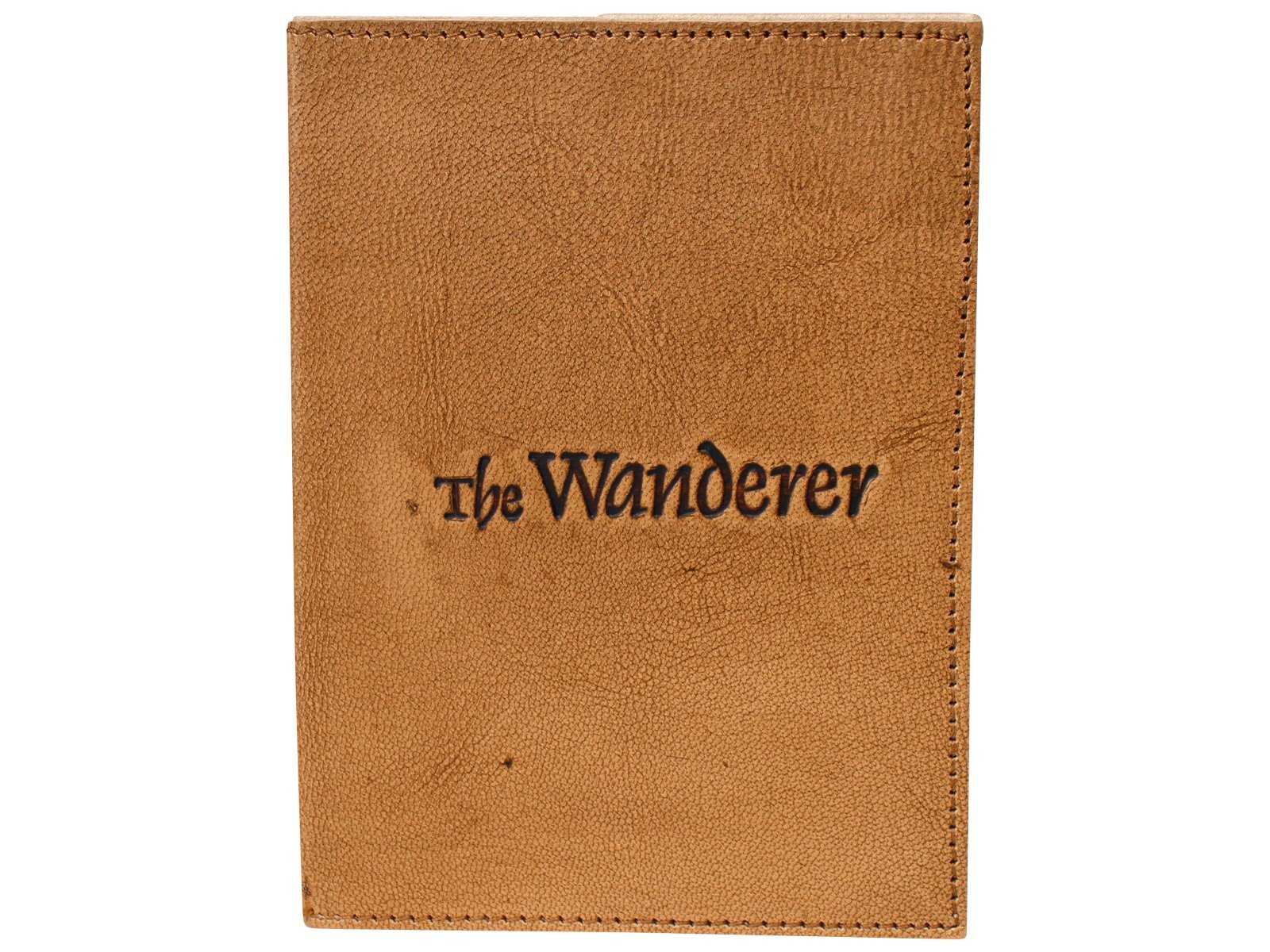 Passport Holder Leather Wanderer