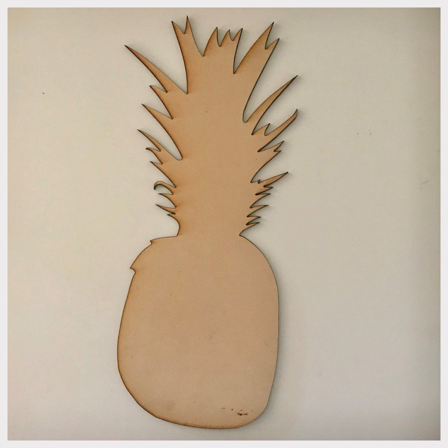 Pineapple Fruit MDF Shape DIY Raw Cut Out Art Craft Decor