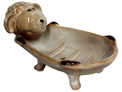 Sheep Soap Dish Ceramic Country - The Renmy Store Homewares & Gifts 