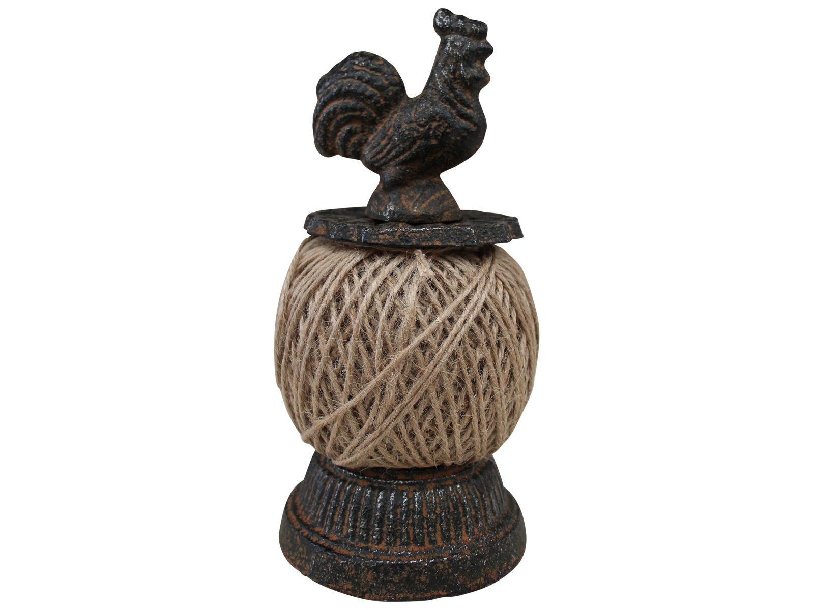 String Holder Rustic with Rooster