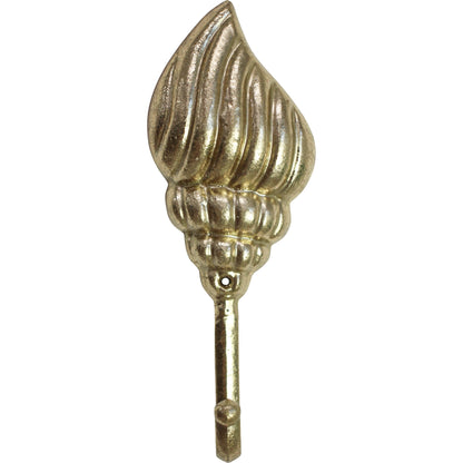 Hook Shell Gold Coastal Beach - The Renmy Store Homewares & Gifts 