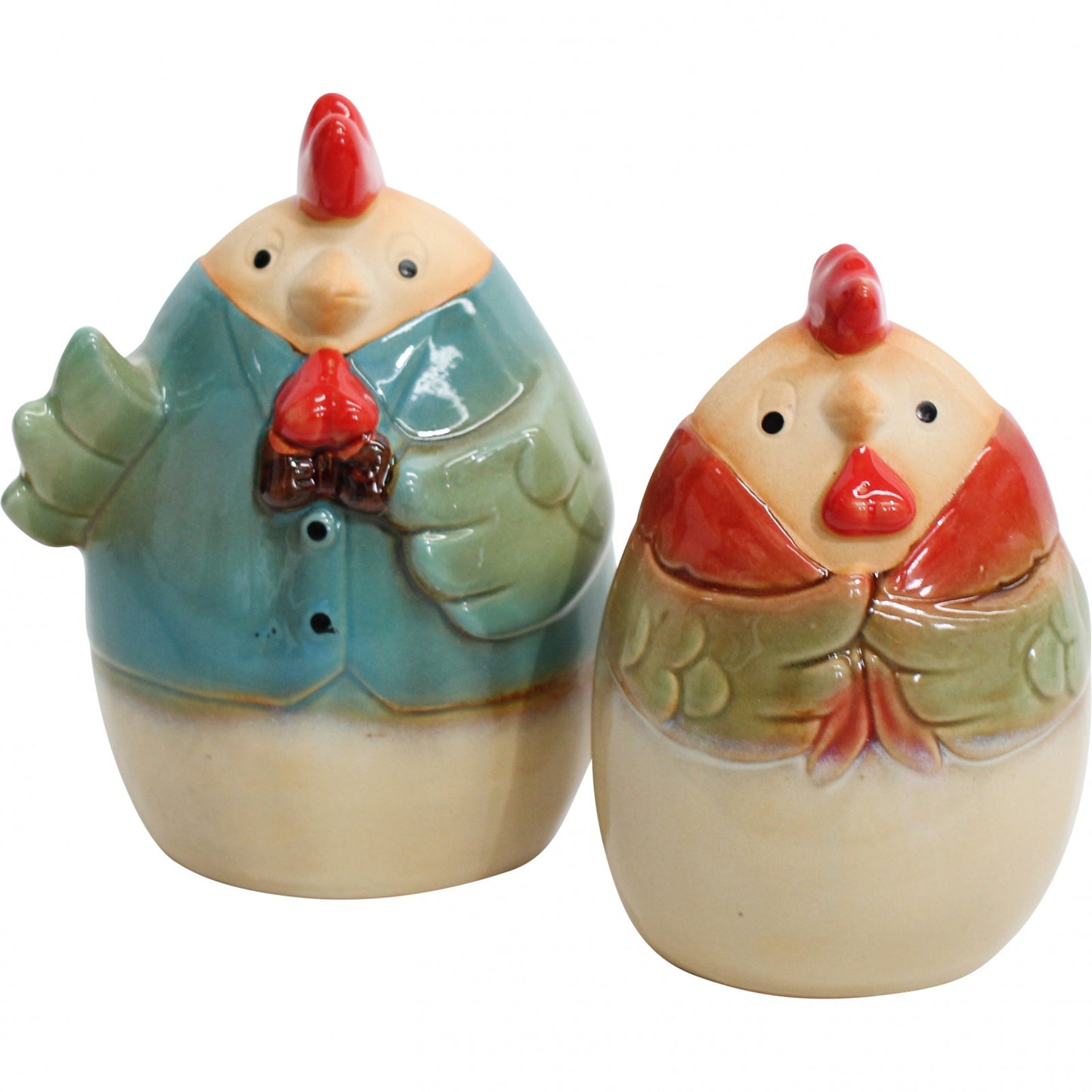 Chicken and Rooster Ornament