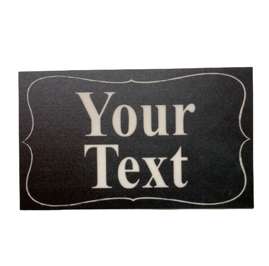 Custom Wording Name Vintage Blackboard Sign - The Renmy Store Homewares & Gifts 
