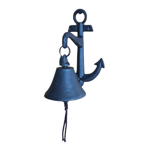 Door Bell Anchor Beach House Nautical - The Renmy Store Homewares & Gifts 