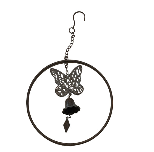Wind Chime Bell Vintage Butterfly Ring - The Renmy Store Homewares & Gifts 