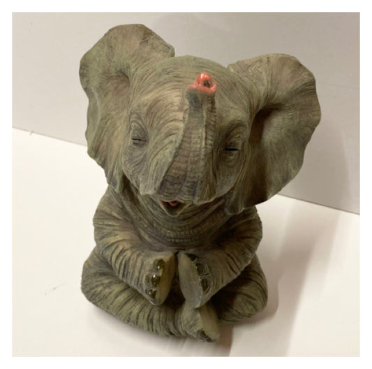 Elephant Meditate Yoga Zen Spiritual - The Renmy Store Homewares & Gifts 