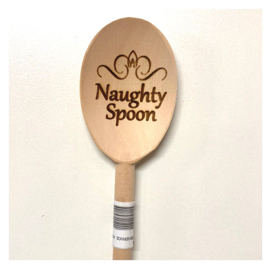 Spoon Wooden Naughty - The Renmy Store Homewares & Gifts 