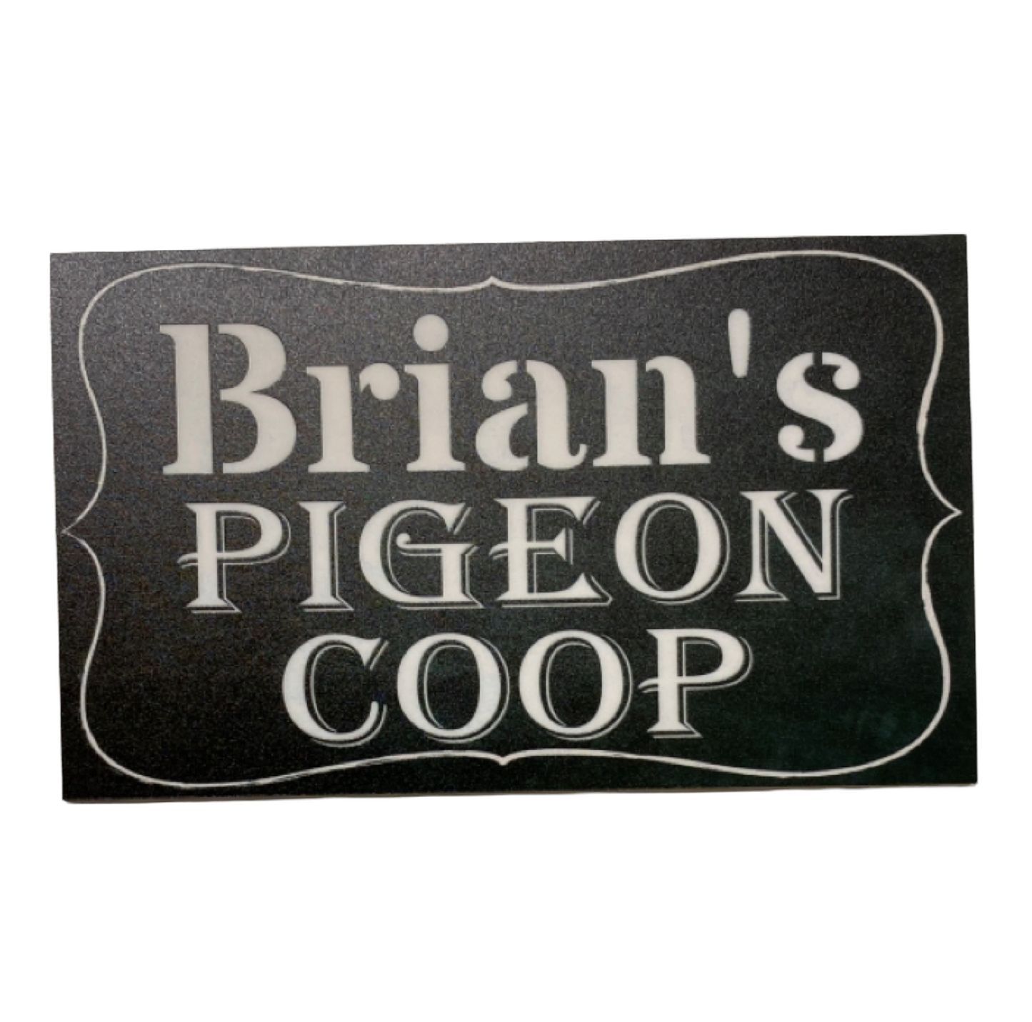 Pigeon Coop Your Name Vintage Custom Sign - The Renmy Store Homewares & Gifts 