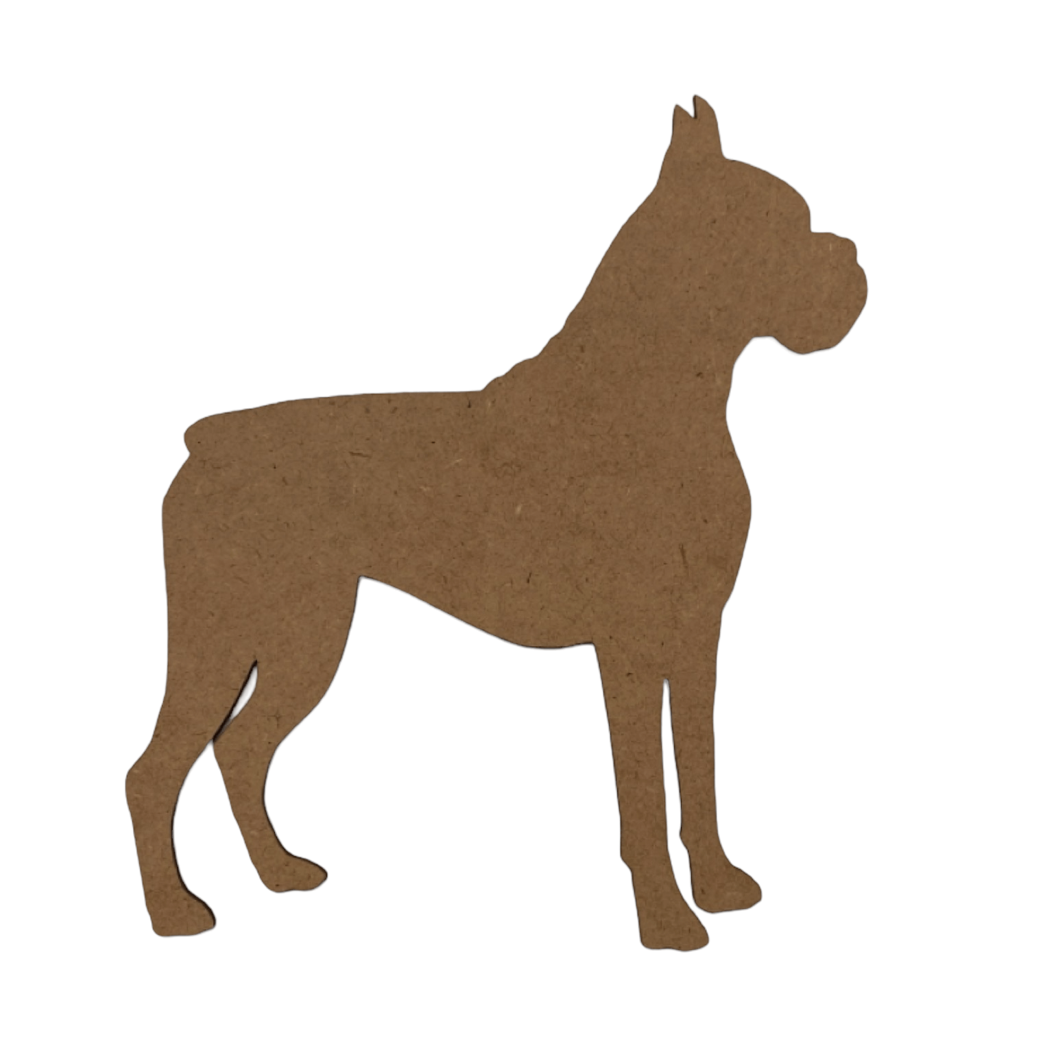 Boxer Dog DIY Raw MDF Timber - The Renmy Store Homewares & Gifts 