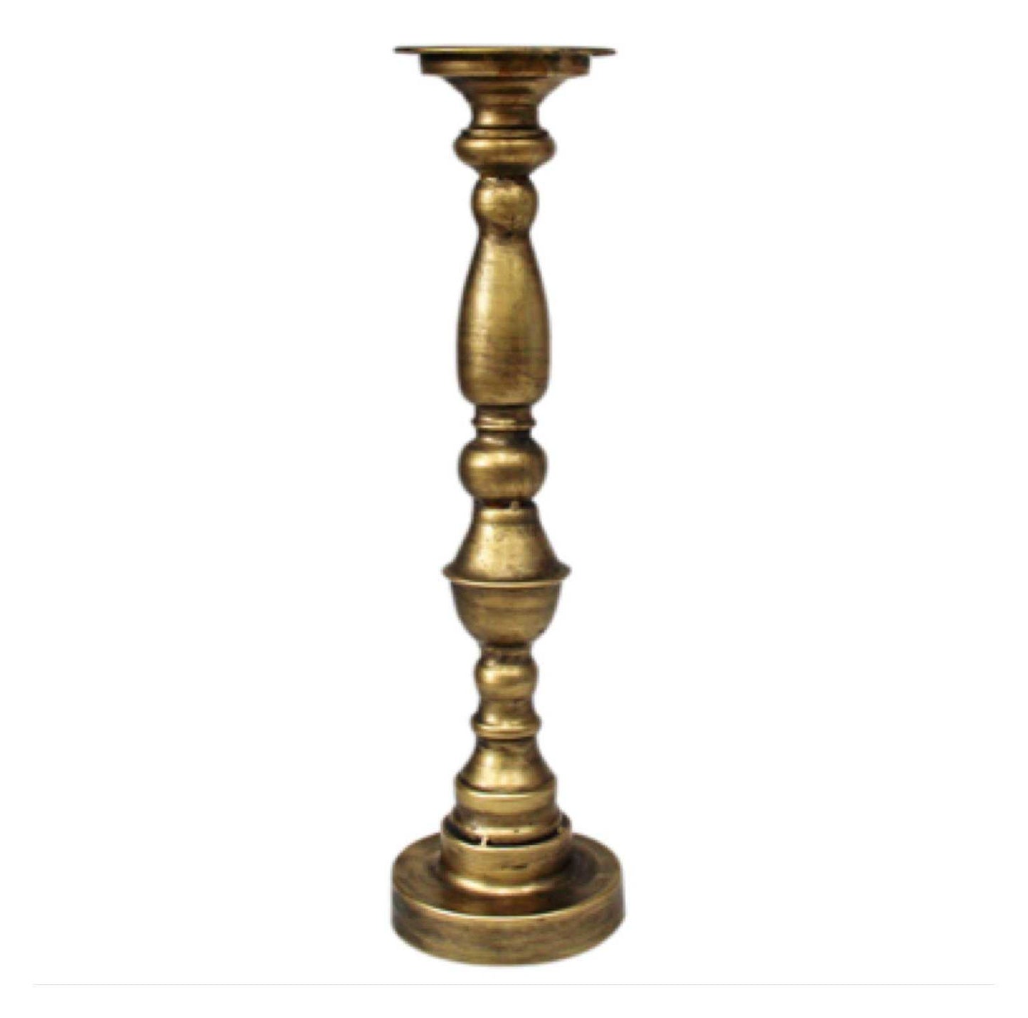 Candle Stick Holder Gold Brass