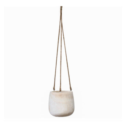 Pot Plant Hanging Wooden Small - The Renmy Store Homewares & Gifts 