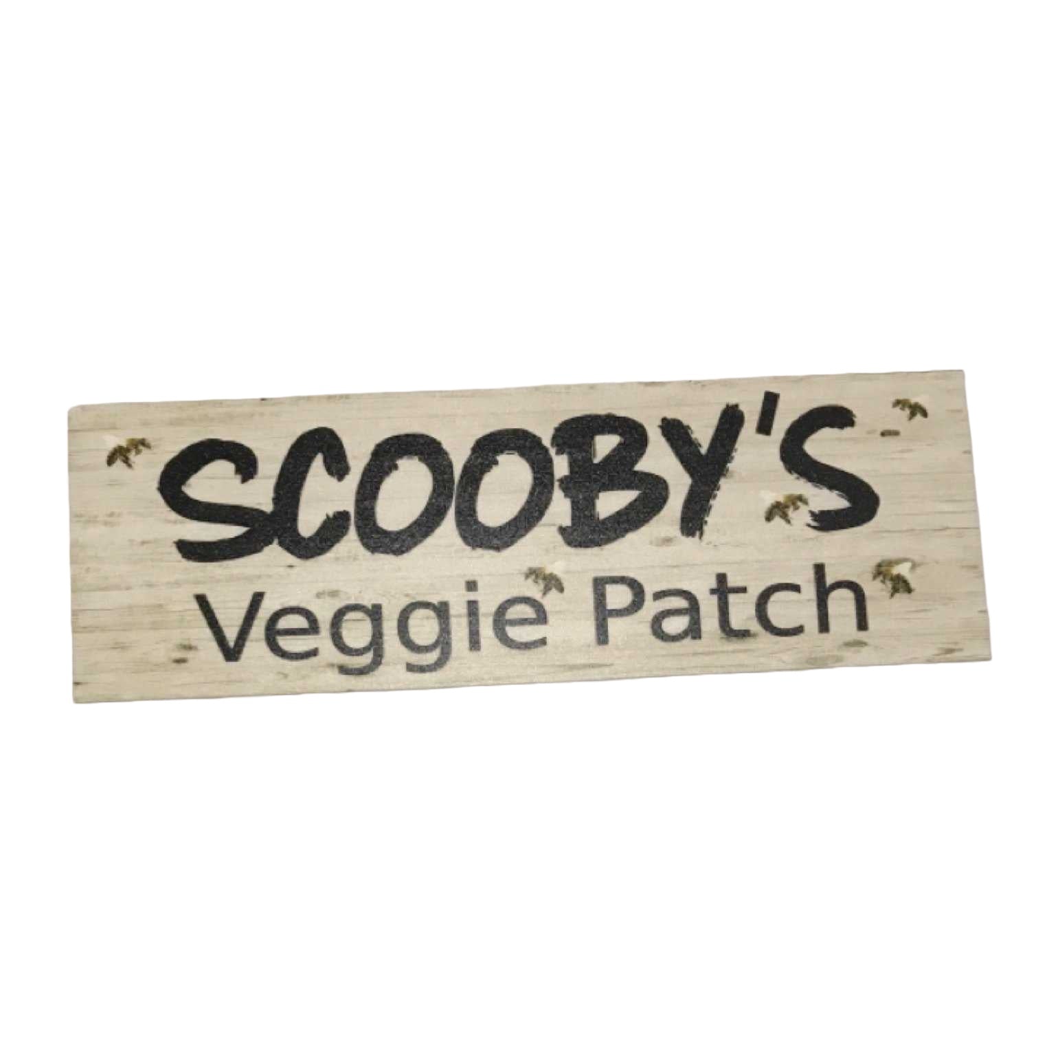 Custom Veggie Patch Garden Bees Sign - The Renmy Store Homewares & Gifts 