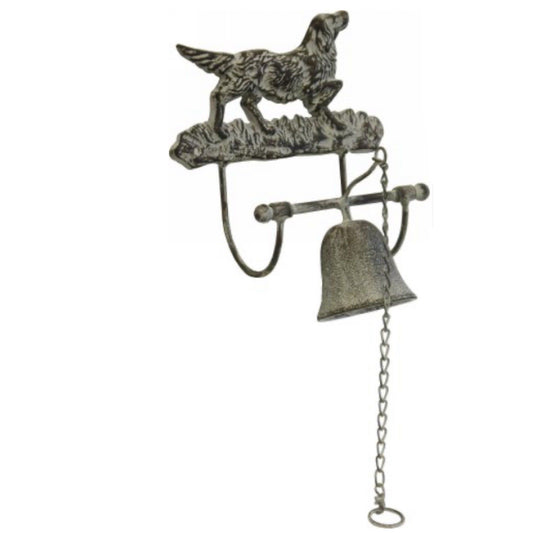 Door Bell Dog French White Wash