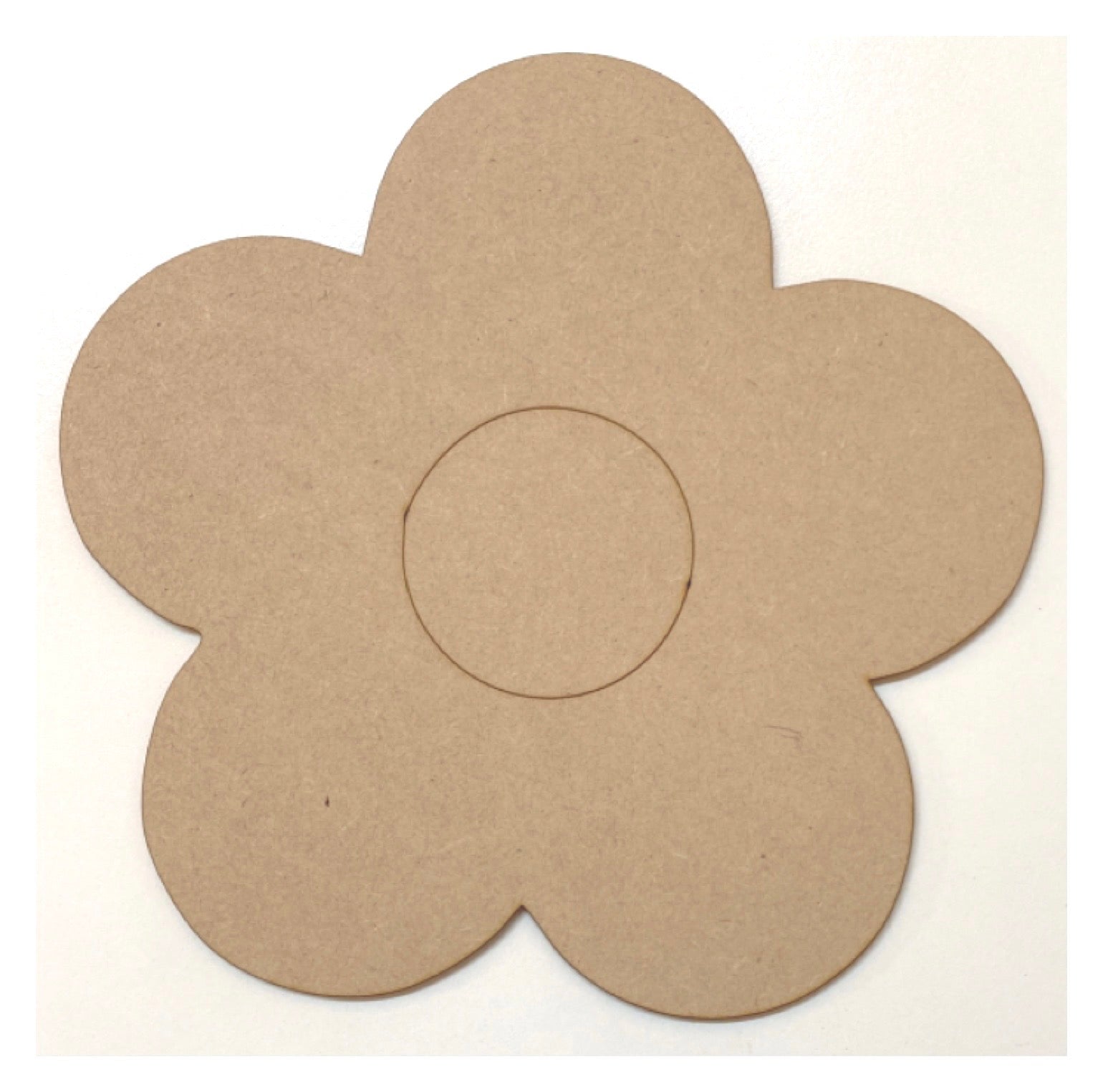 Flower Shape Wooden MDF DIY - The Renmy Store Homewares & Gifts 