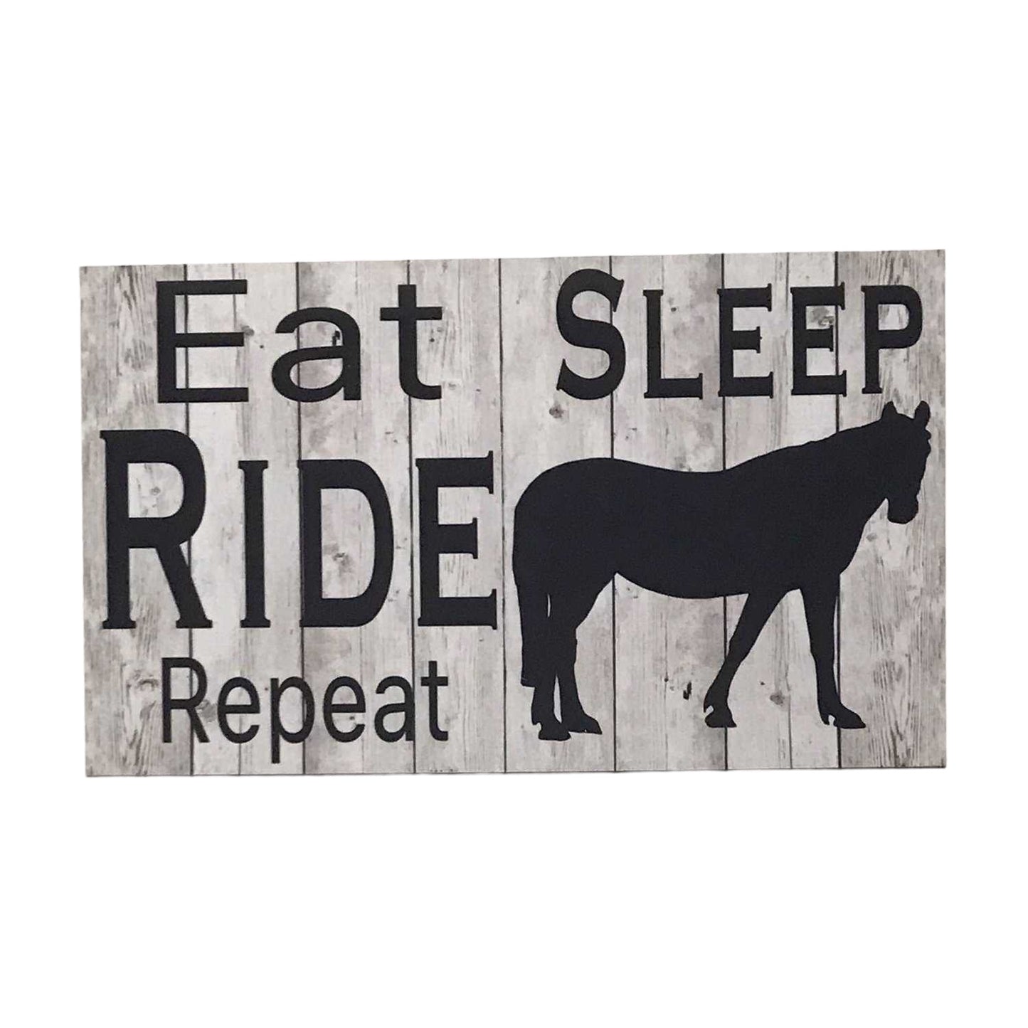 Eat Sleep Horse Ride Sign Plaque Hanging or Plaque Sport