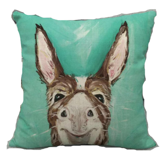 Cushion Cover Donkey Funky Country Farmhouse - The Renmy Store Homewares & Gifts 