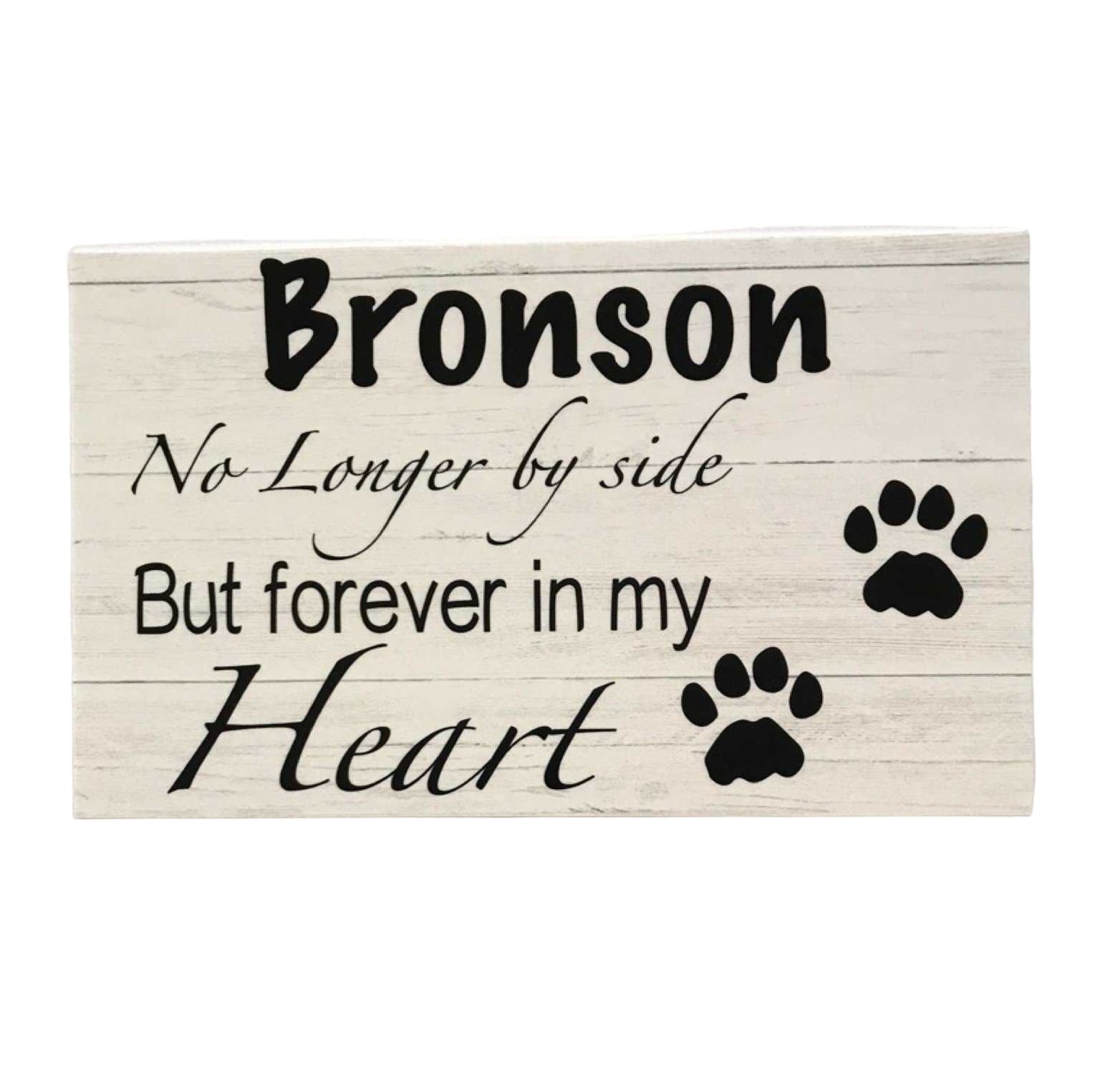 Memorial RIP Dog Cat Pets Personalised Custom Sign - The Renmy Store Homewares & Gifts 