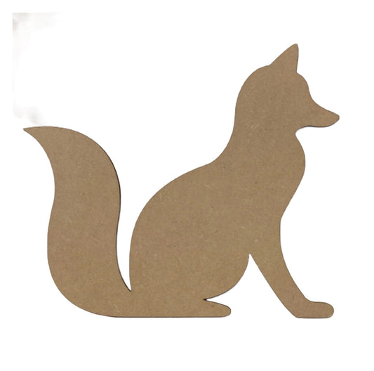 Fox Wild DIY MDF Timber Art Craft - The Renmy Store Homewares & Gifts 