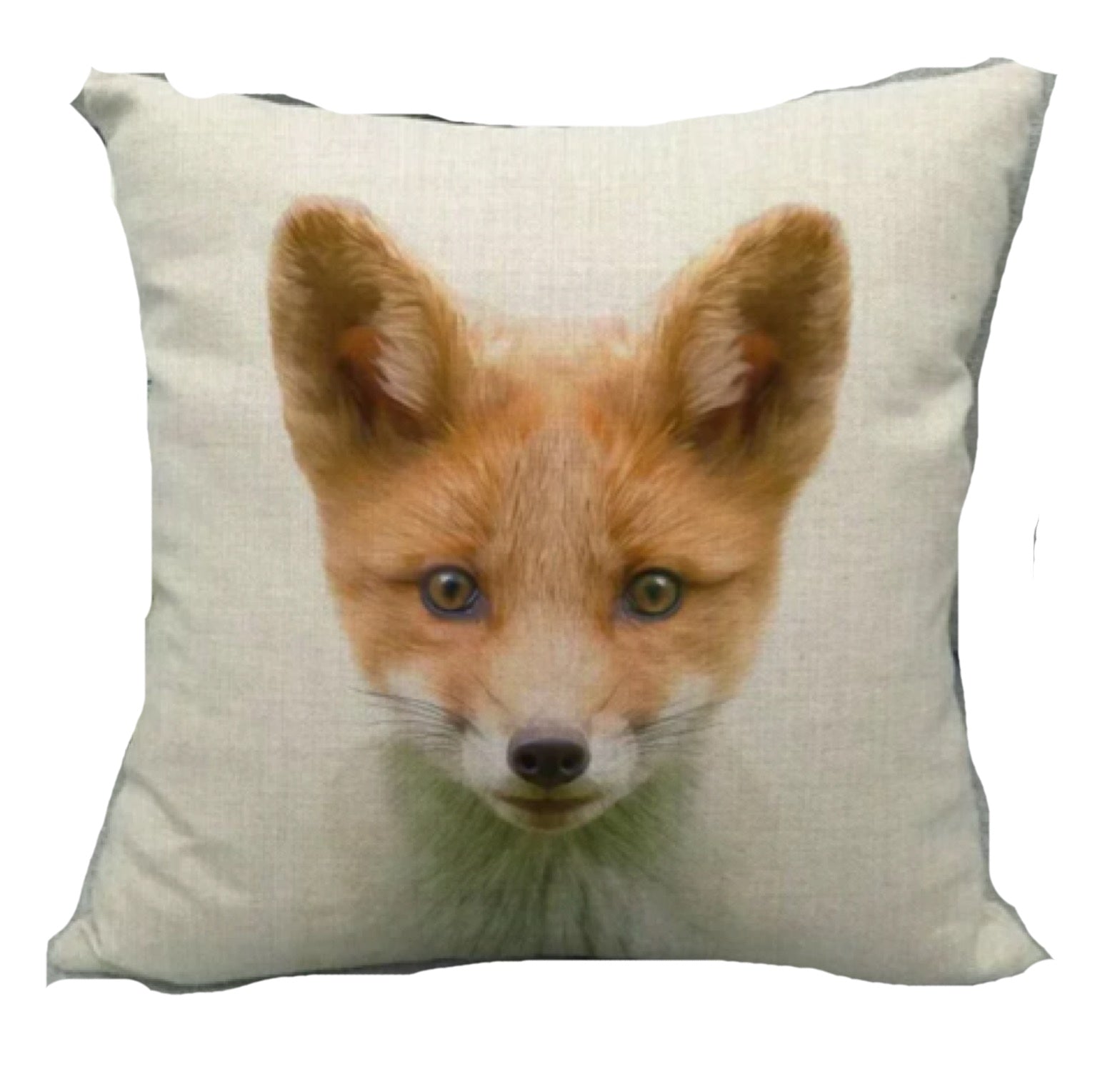Cushion Cover Fox Cutie - The Renmy Store Homewares & Gifts 
