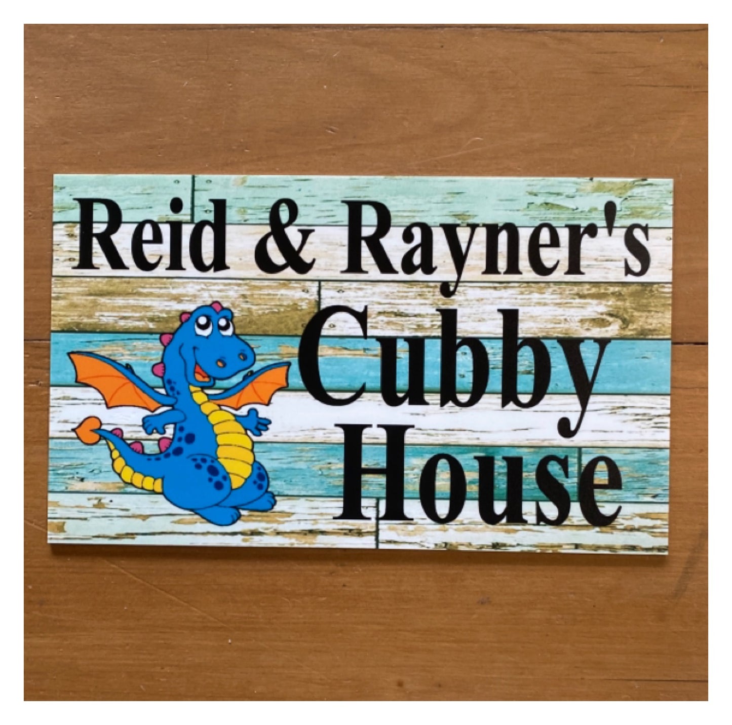 Dragon Magic Cutie Custom Wording Text Sign - The Renmy Store Homewares & Gifts 