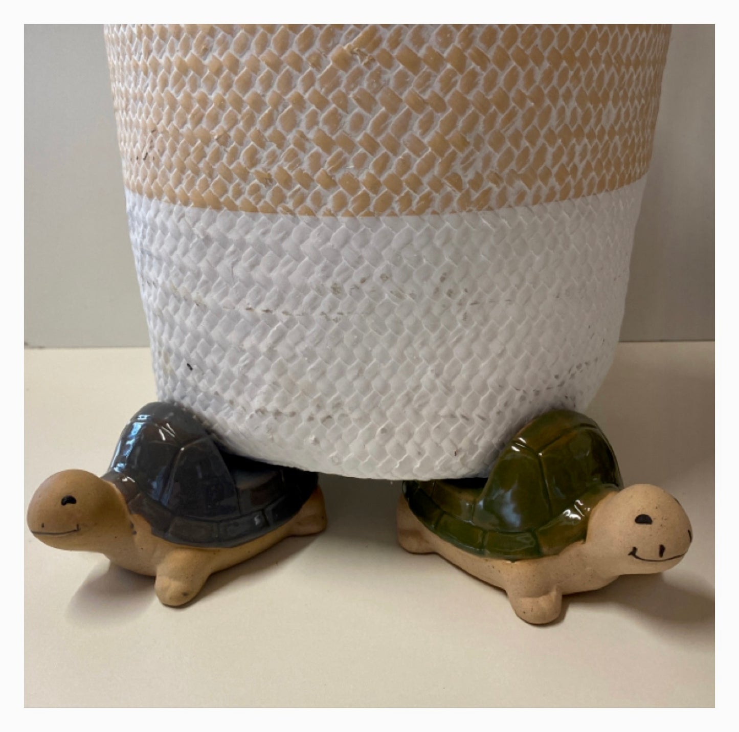 Pot Plant Feet Turtle Set of 3 Grey - The Renmy Store Homewares & Gifts 