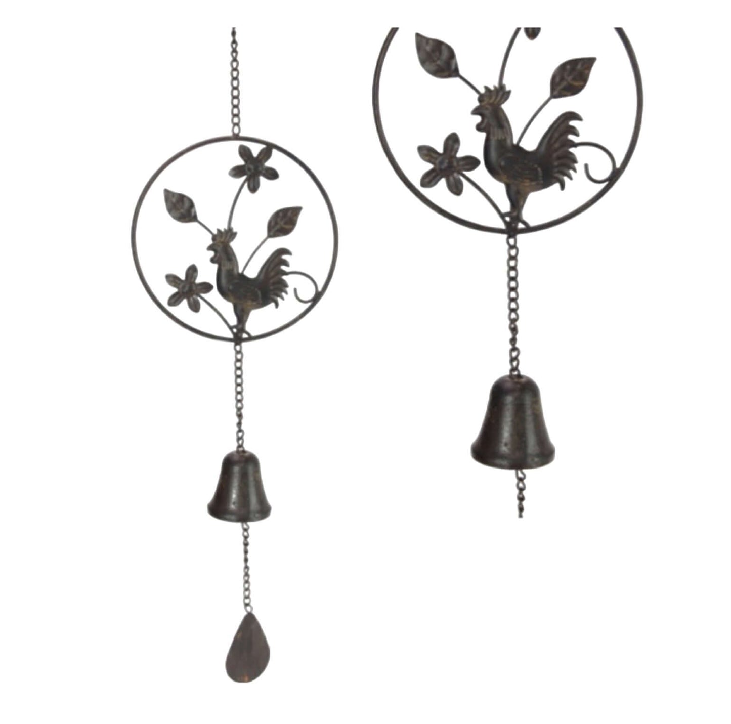 Bell Chime Farmhouse Rooster Ring Garden - The Renmy Store Homewares & Gifts 