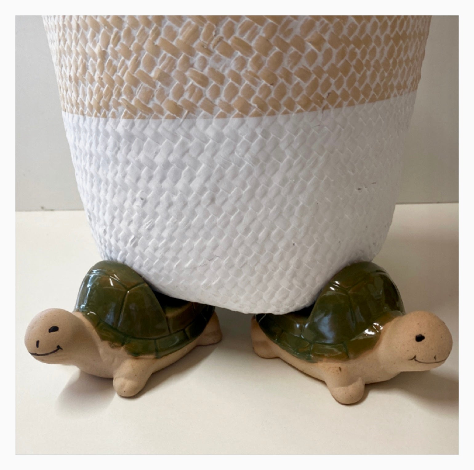 Pot Plant Feet Turtle Set of 3 Green - The Renmy Store Homewares & Gifts 