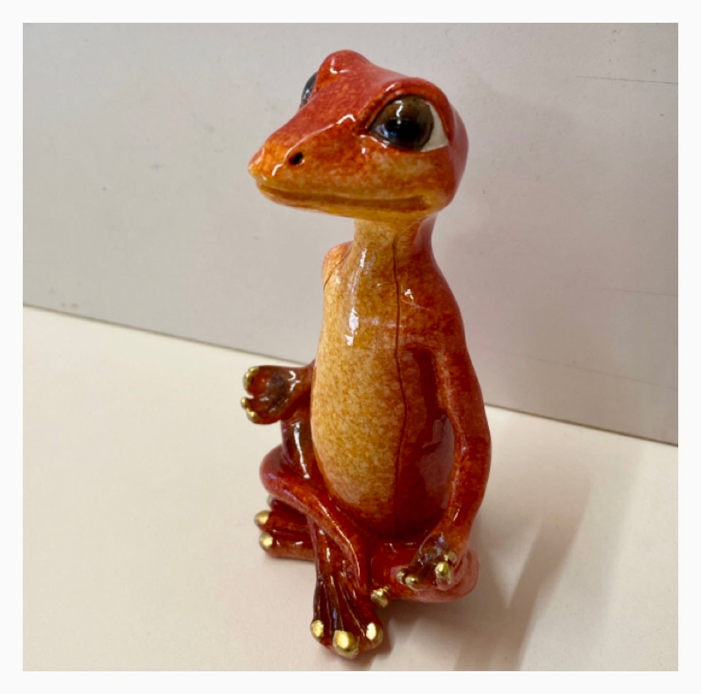 Lizard Funky Yoga Meditation Sunshine Ornament - The Renmy Store Homewares & Gifts 