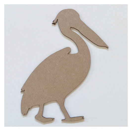 Pelican Raw MDF Wooden DIY Craft