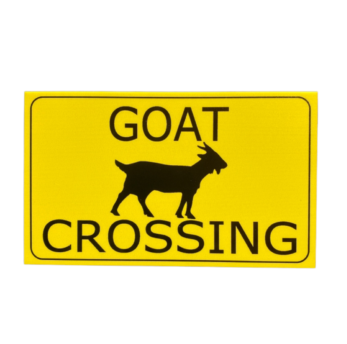 Goat Crossing Sign - The Renmy Store Homewares & Gifts 