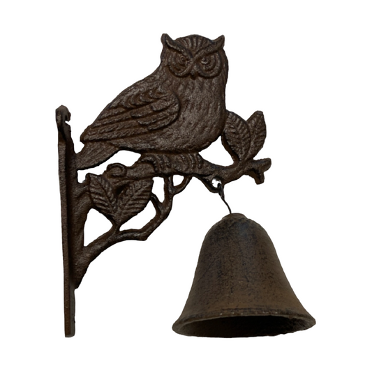 Door Bell Owl Bird Vintage - The Renmy Store Homewares & Gifts 