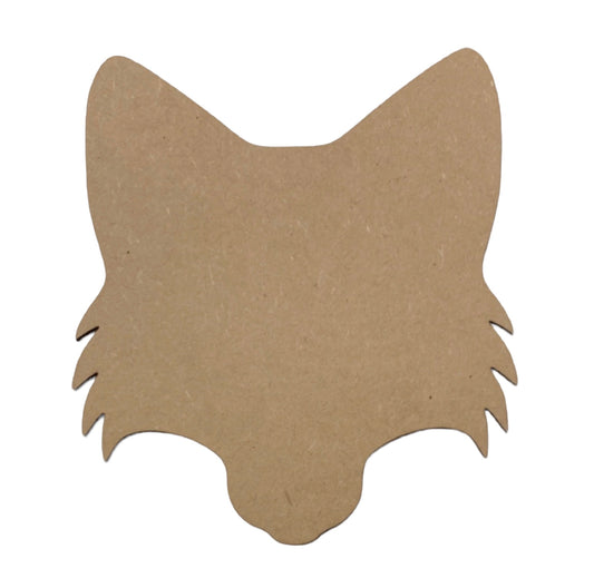 Fox Head DIY MDF Timber Art Craft - The Renmy Store Homewares & Gifts 