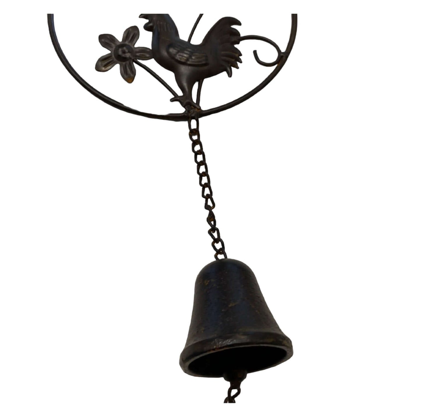 Bell Chime Farmhouse Rooster Ring Garden