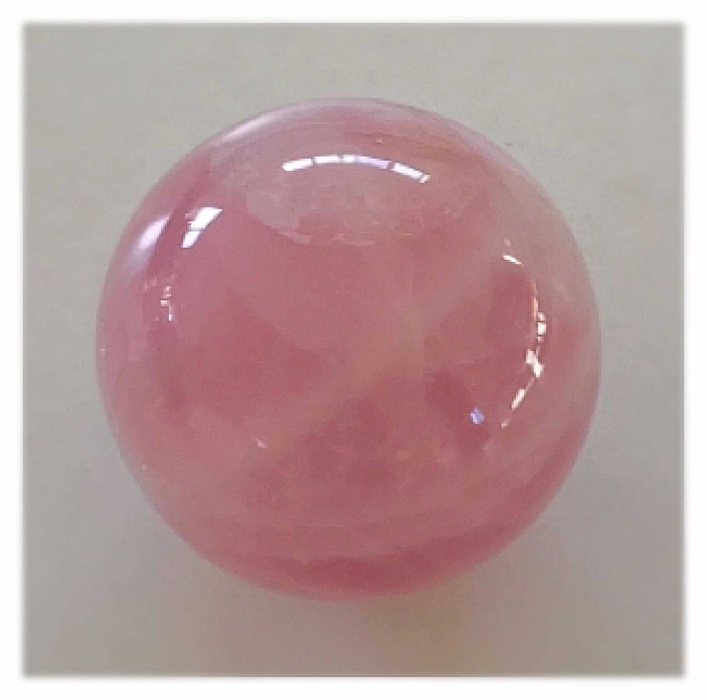 Crystal Rose Quartz Sphere Ball 1